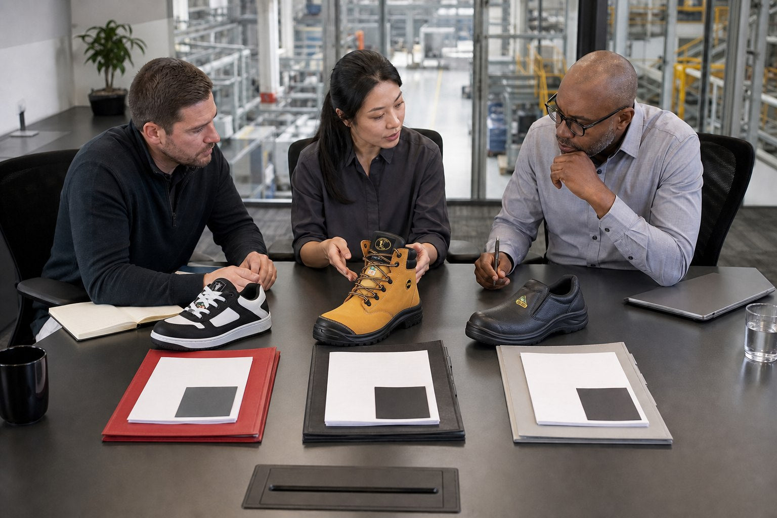 Canadian safety footwear symbols reviewed in their regional context