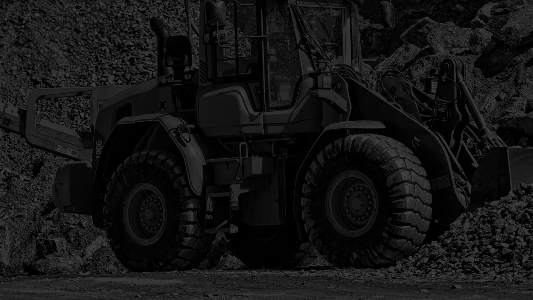 Heavy equipment working in a demanding industrial environment